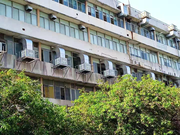 厂房车间通风降温工程应用环保空调,环保节能还省钱