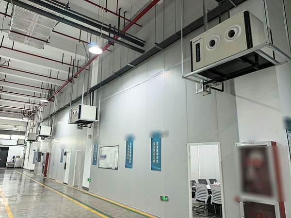 车间制冷降温，应用星科工业空调（蒸发冷省电空调）