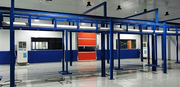 厂房降温解决方案，使用蒸发冷省电空调-立柜轴流空调