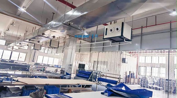 湖州车间降温优选，蒸发冷省电空调-卧式射流机组