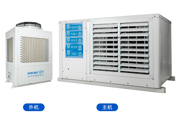 星科蒸发冷省电空调,水冷蒸发省电空调,厂房制冷降温空调设备