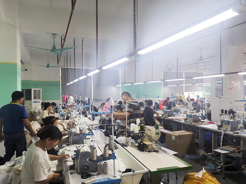 广州制衣厂厂房车间降温工程项目