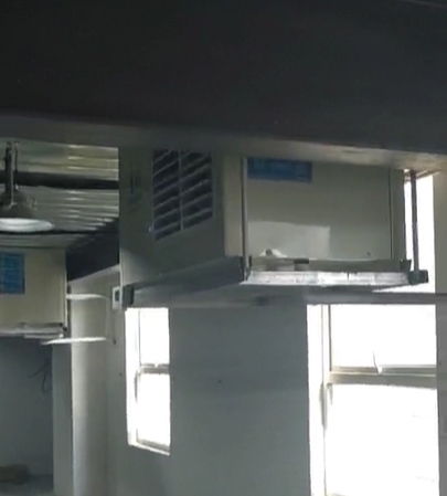 药品仓储仓库整体控温降温，应用星科工业蒸发冷省电空调卧式轴流