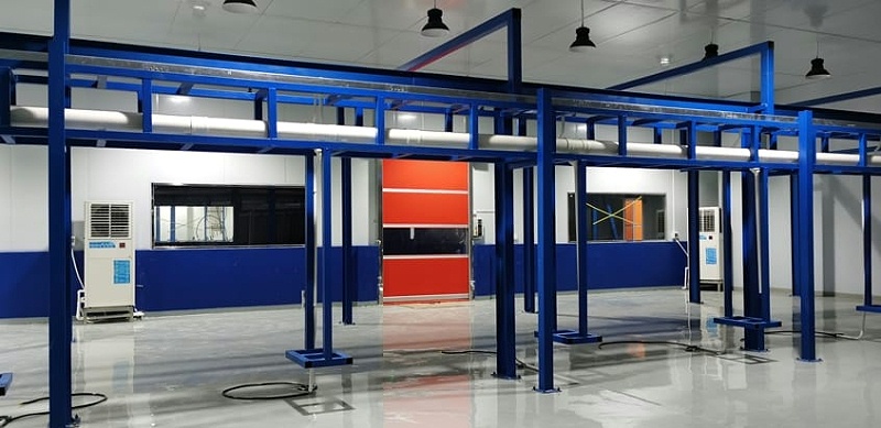 厂房降温解决方案，使用蒸发冷省电空调-立柜轴流空调