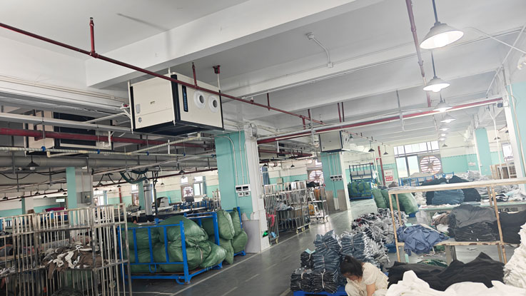 蒸发冷省电空调 吊挂射流款